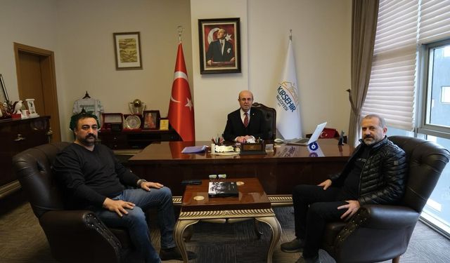 Kırşehirspor Yönetiminden Başkan Ekicioğlu’na Ziyaret