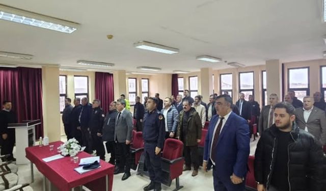 Mucur’da Okul Güvenliği Toplantısı