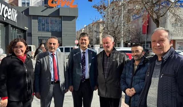 AK Parti Heyetinden Kırşehir Esnafına Ziyaret