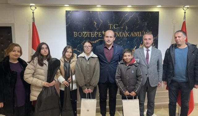 Başarılı Öğrencilere Kaymakamdan Ödül