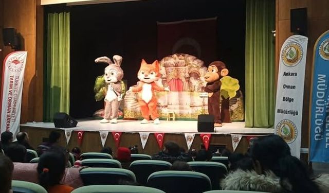 “Akıllı Tavşan Momo” Sahnelendi