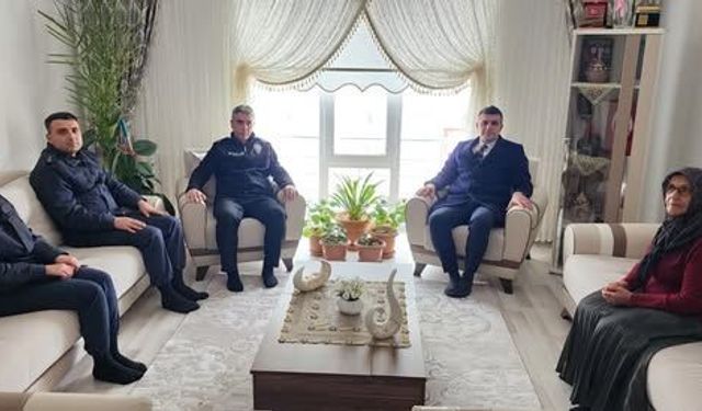 Mucur’da Şehit Ailelerine Ramazan Ziyareti