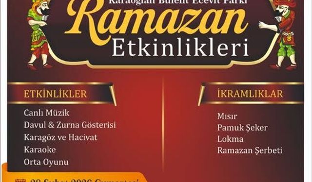 Ramazan Etkinlikleri Mehtap Tepesi’nde