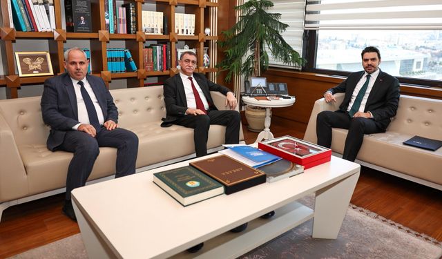 KARAHOCAGİL’DEN TİKA BAŞKANI EREN’E ZİYARET