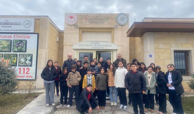 Öğrenciler Tabiat Müzesinde Doğayı Keşfetti