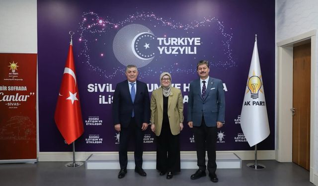 AK Parti Genel Merkezi’nde Kırşehir Teması