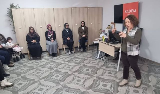 KADEM’den Kadınlara Yönelik Şiddetle Mücadele Eğitimi