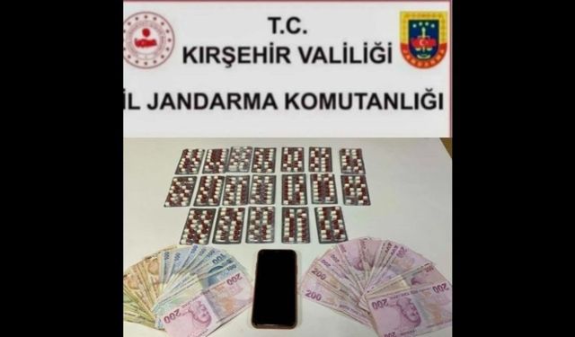 Kırşehir'de 280 Sentetik Hap Ele Geçirildi