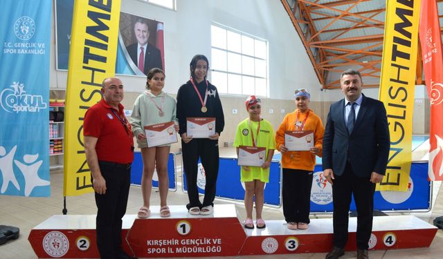 Kırşehir’de Yüzme İl Birinciliği Heyecanı