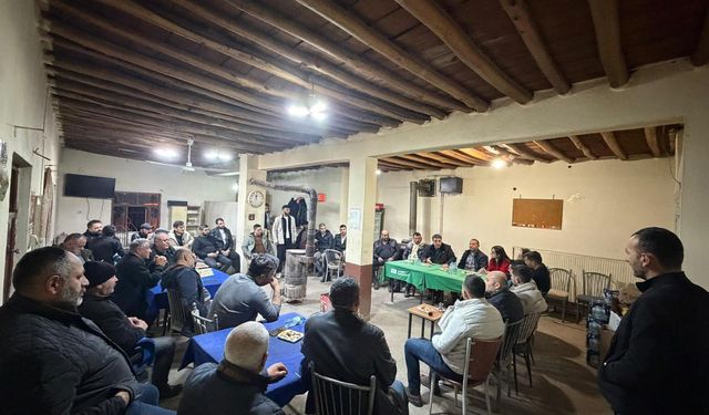 Başkan Cemal Kaya, Değirmenkaşı Köyünde Hemşehrileriyle Buluştu