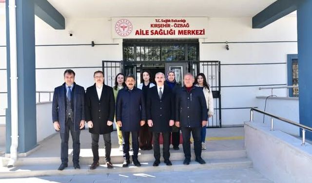 Özbağ Aile Sağlığı Merkezinde inceleme