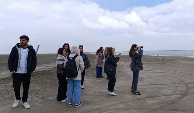 Kırşehir Seyfe Gölü’nde Dikkat Çeken Görüntü