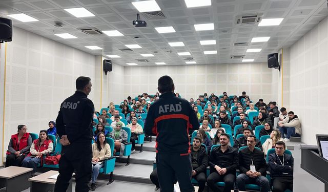 Afetlere Karşı Bilinçli Toplum Vurgusu