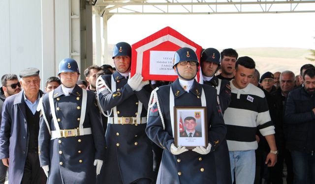 Akpınar’da Jandarma Astsubay Son Yolculuğuna Uğurlandı