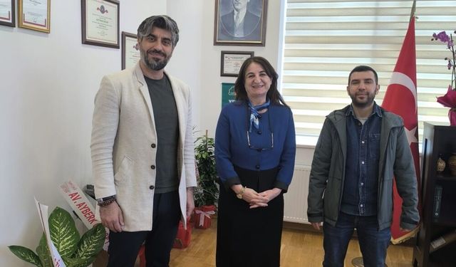 KAEÜ Eğitim Fakültesi Dekanı Şahin’e Hayırlı Olsun Ziyareti