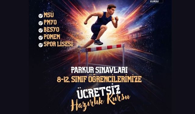 Parkur Sınavlarına Ücretsiz Hazırlık Kursu Başlıyor