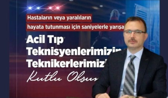 Müdür Ersoy’dan ATT ve Paramediklere Kutlama