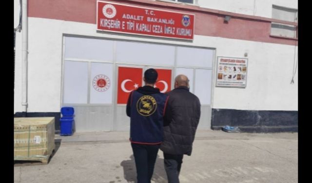 4 Yıl 6 Ay Cezası Olan Şahıs Yakalandı