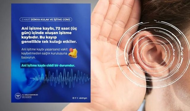 3 Gün İçinde Gelişiyor: Ani İşitme Kaybına Dikkat!