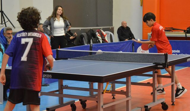 Kırşehir'de Masa Tenisi Heyecanı