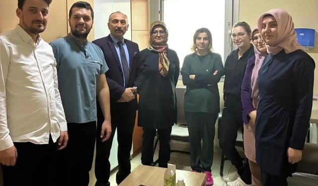 Sağlık Çalışanlarına Bayram Öncesi Moral Ziyareti