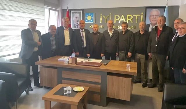 Kamanlılar Derneği’nden İYİ Parti’ye Bayramlaşma Ziyareti