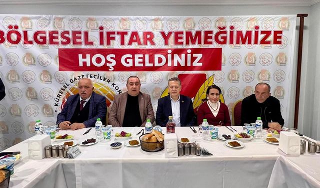 KÜRESEL GAZETECİLER KONSEYİ BÖLGE İFTARI OSMANİYE’DE YAPILDI
