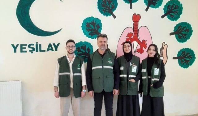 KAEÜ Yeşilay Öğrenci Topluluğu’ndan Anlamlı Çalışma