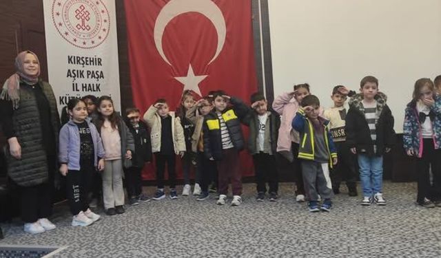 Fatoş Çetin Anaokulu Kütüphaneyi Ziyaret Etti