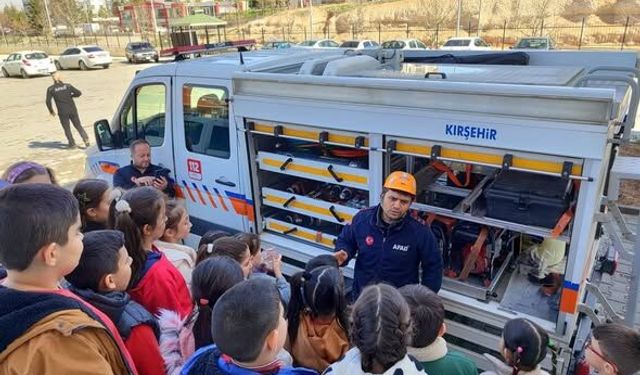 Süleyman Türkmani İlkokulu’nda Afet Bilinci