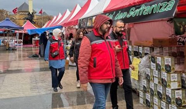 Kırşehir’de Gıda Fuarına Sıkı Denetim
