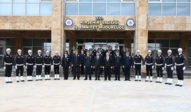 Kırşehir'de Emniyet Teşkilatına 181. Yıl Ziyareti