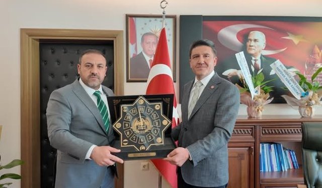 Hakanoğlu'ndan Avşaroğlu’na Hayırlı Olsun Ziyareti