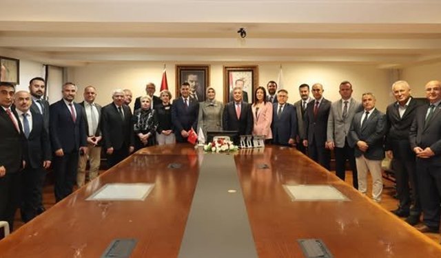 KIR-DEF Heyeti İçişleri Bakan Yardımcısı Kübra Güran Yiğitbaşı’nı Ziyaret Etti