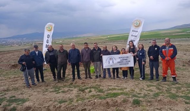 Kırşehir’de Engel Tanımayan Eller Doğaya Can Verdi