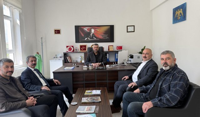 Türk Eğitim Sen’den Abdulkadir Sağlam’a Ziyaret