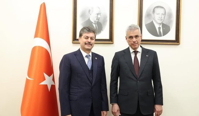 Erkan’dan Sağlık Bakanı Memişoğlu ile Kritik Görüşme