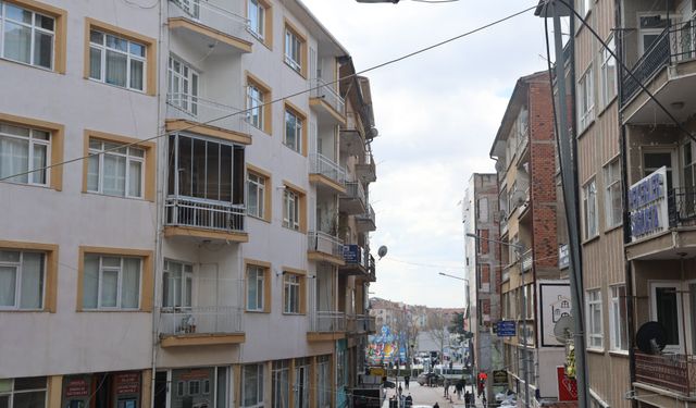 Kırşehir'de eski yapılardaki dairelere kiralama talebi düştü