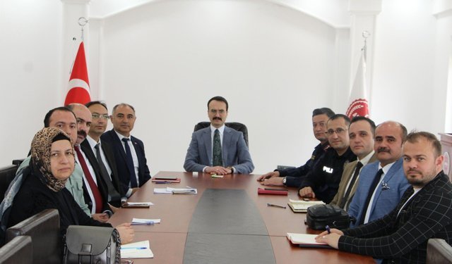 Akpınar’da Okul Güvenliği Toplantısı Yapıldı