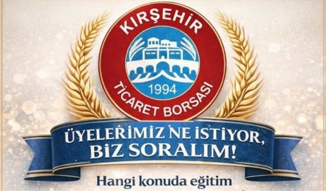 Kırşehir Ticaret Borsası Üyelerini Dinliyor
