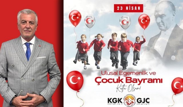 KGK Kırşehir İl Temsilcisi Sürmeli’den 23 Nisan Mesajı