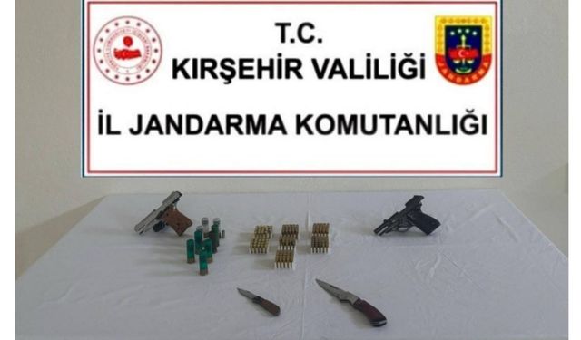 Akpınar’da Ruhsatsız Silah Operasyonu