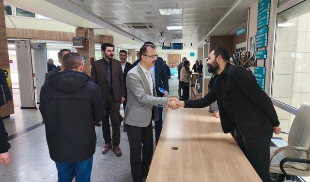 Ersoy’dan Hastane Turu