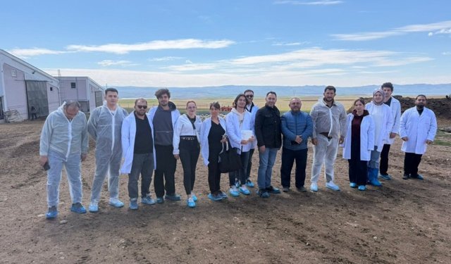 KAEÜ Öğrencilerinden Beyaz Solar Tesisine Ziyaret