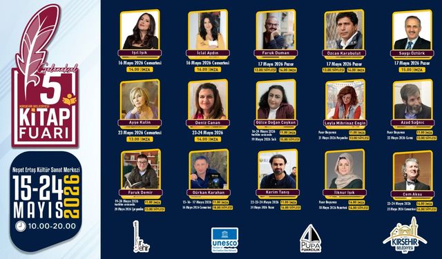 Kırşehir Belediyesi 5. Geleneksel Kitap Fuarı Kapılarını Açıyor