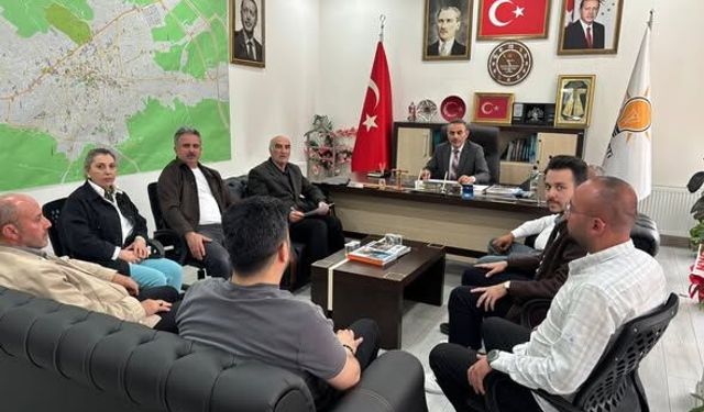 AK Parti Merkez İlçe Teşkilatında Değerlendirme Toplantısı