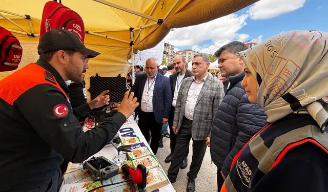 AFAD, Cacabey Şenliği’nde Vatandaşlarla Buluştu