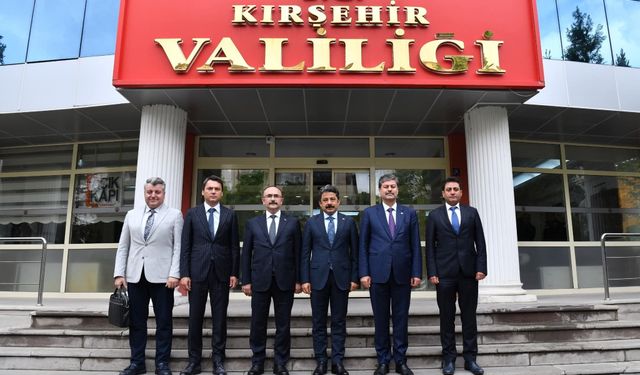 Karayolları Genel Müdürü Ahmet Gülşen Kırşehir'de