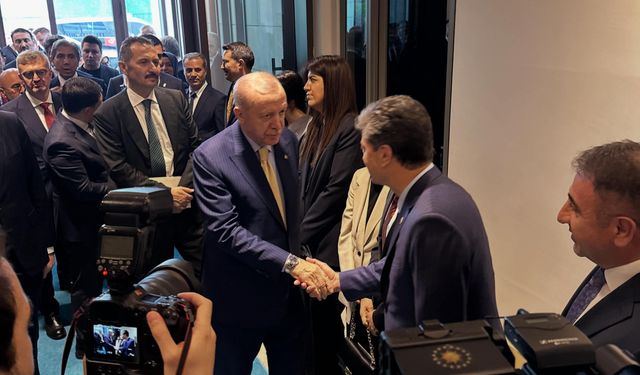 Necmettin Erkan, Cumhurbaşkanı Erdoğan’ı AK Parti Genel Merkezi’nde Karşıladı