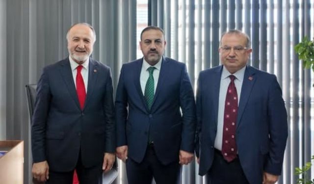 Hasan Hakanoğlu Saadet Partisi Heyetiyle Bir Araya Geldi